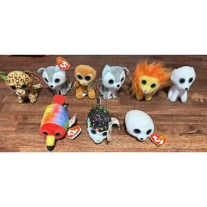 1998 Ty Teenie Beanie Babies McDonald's Happy Meal Toys Mini Plush Lot 11/12